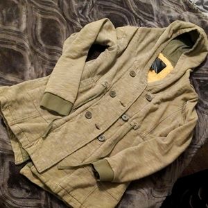 Vans: Hooded peacoat sweatshirt, size M